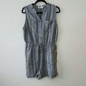 Sleeveless romper